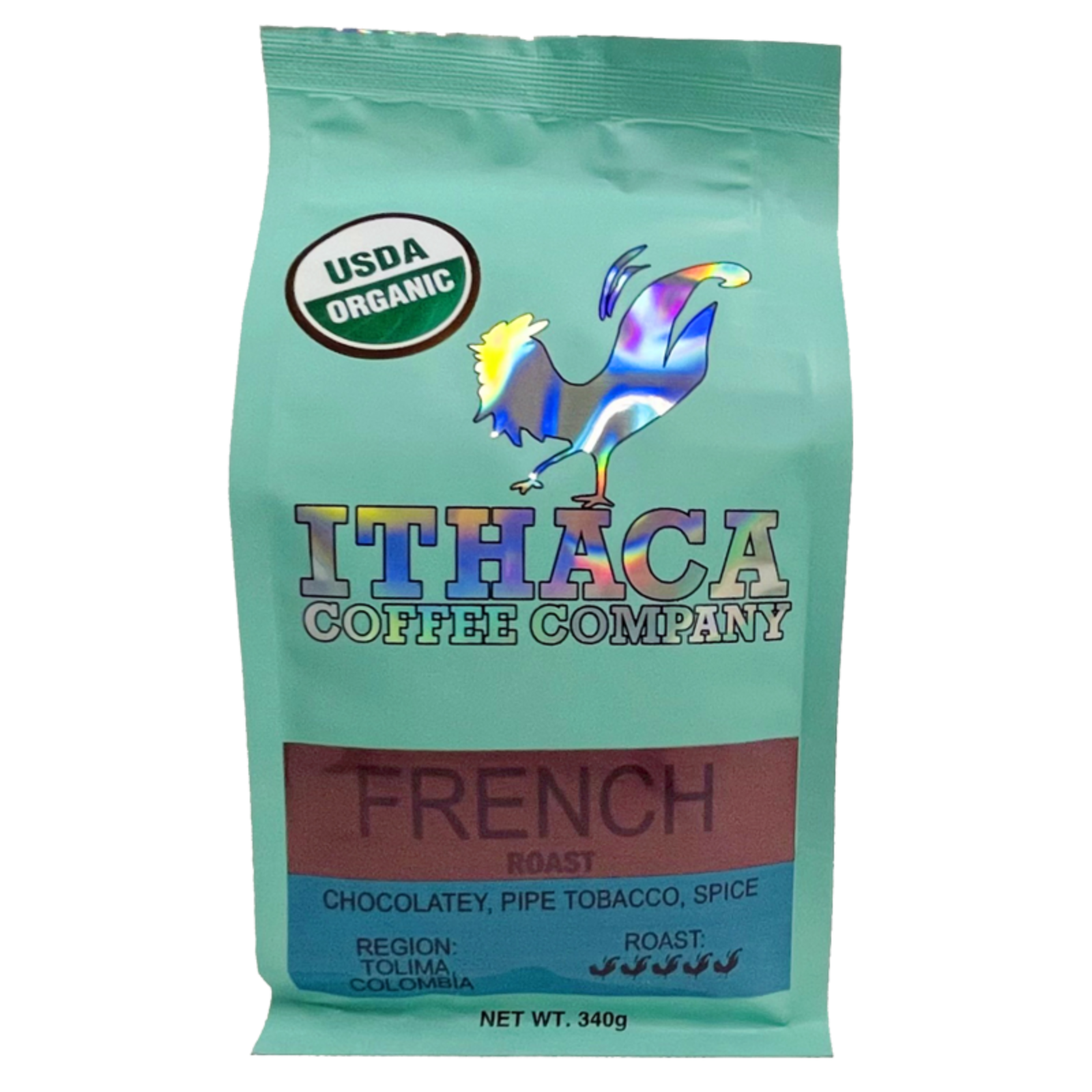 French Roast, Organic - 12oz Bag