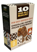 Load image into Gallery viewer, CHOCOLATE + TOFFEE + PECAN -- Oven Baked Shorbread Cookies 8oz
