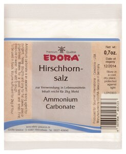 Edora Ammonium Bicarbonate .6oz