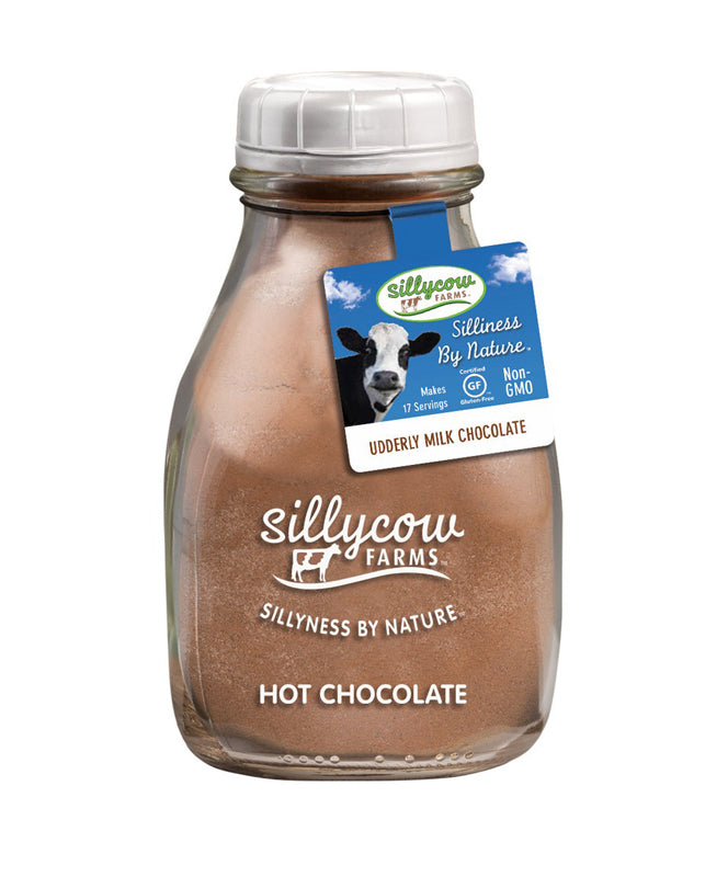 SILLY COW UDDERLY MILK L HOT CHOCOLATE IN JAR